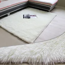 Дверь диван гостиная длинные волосы 40*60 см полиэстер коврики для гостиной пол коврик супер мягкий ванная комната спальня