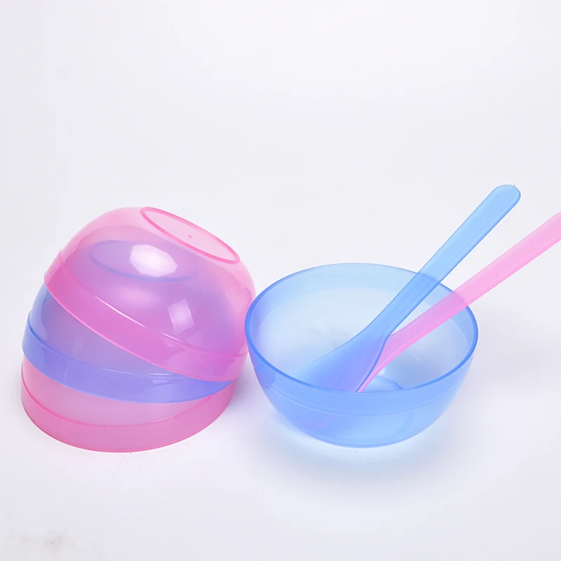 

Face Mask Bowl Homemade Makeup Beauty DIY Facial Brush Spoon Stick Tool Set