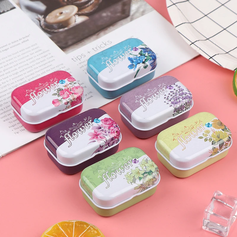 New Jewelry Candy Pill Box Mini Tin Box Sealed Jar Packing Boxes Small Storage Boxes Cans Coin Headphones Gift Box