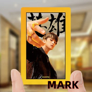 

10Pcs/Set New KPOP NCT 127 NeoZone Album JaeHyun Mark Photo Card K-POP Self Made Paper Cards Autograph Photocard