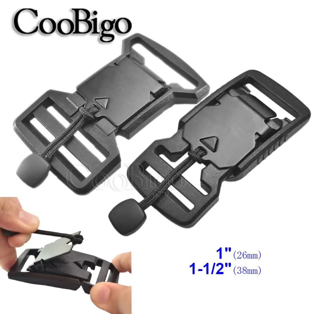 2pcs Tactical Belt Buckle Adjustable Nylon Military Belt