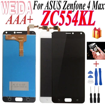 

WEIDA For ASUS Zenfone 4 Max ZC554KL X00ID X00IS LCD Display Touch Screen Digitizer Assembly Frame Screen 5.5" With Tools