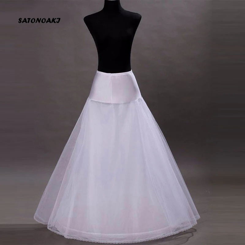 SATONOAKI Новое поступление Высокое качество линия Тюль Свадебная Нижняя юбка кринолин для свадебного платья