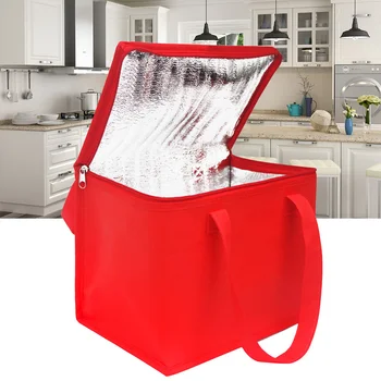 

Ice Pack Food Cooler Cake Large Capacity Picnic Delivery Insulated Bag Lunch Box Foldable Aluminum Foil Waterproof Thermal