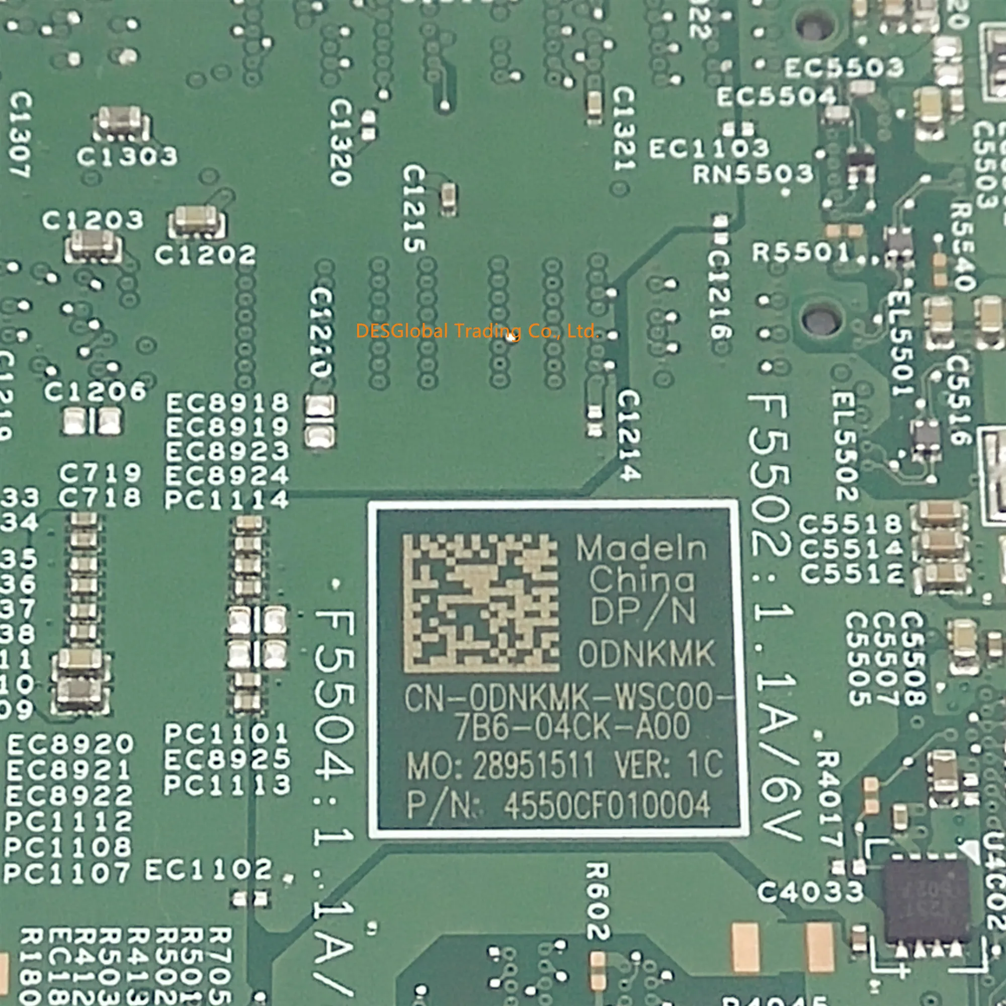 Материнская плата SR3LC для Dell Inspiron 15 5579 13 5379 Материнская плата ноутбука 0DNKMK CN-0DNKMK i7-8550U DDR4 полностью протестирована