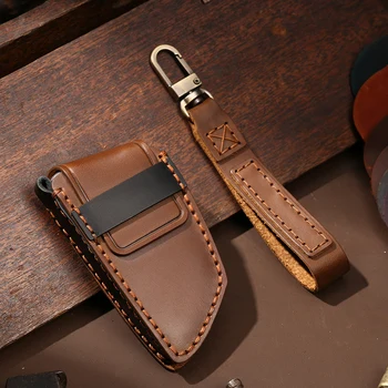 Cover chiave telecomando per BMW 4 pulsanti CAS4 F 3 5 7 serie E90 E92 E93 X5 F10 F20 F30 F40 4 Cover chiave telecomando per BMW 4 pulsanti CAS4 F 3 5 7 serie E90 E92 E93 X5 F10 F20 F30 F40 - KEYYOU custodia portachiavi in pelle per BMW 4 pulsanti CAS4 F 3 5 7 serie