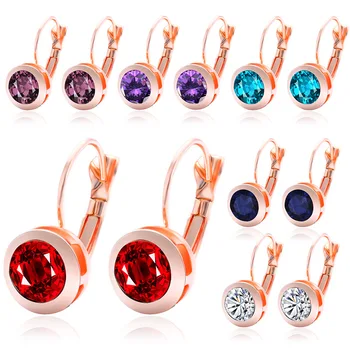 

30 Pairs/lot classical fashion women alloy earrings lot luxury jewelry cool design earrings wholesale 1027-04