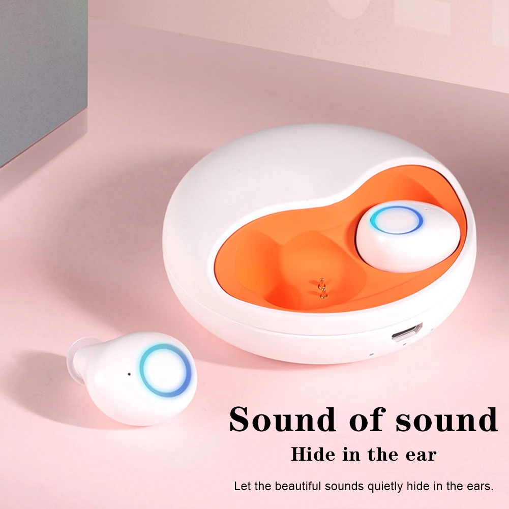 

Wireless Stereo HD Headphones Bluetooth 5.0 Gaming Earphones Mini Earbuds With Mic Charging Box Sports Earphones For Smartphone