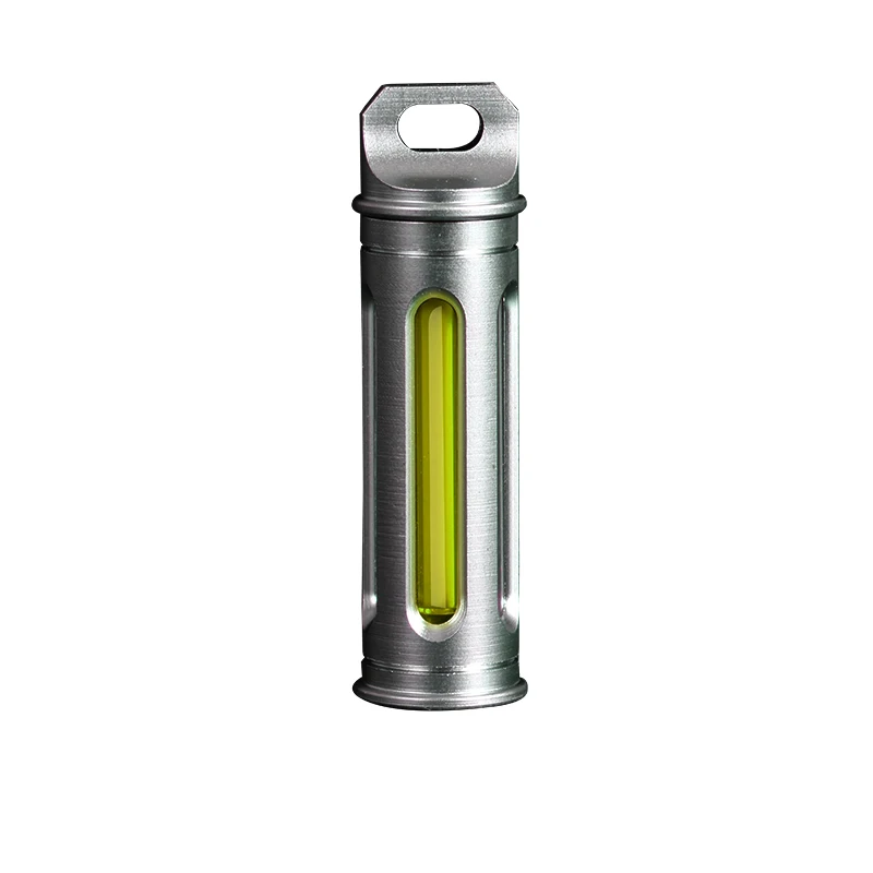 yellow Тритиевая газовая лампа, брелок, автоматический светильник, самолюминесцентный спасательный аварийный светильник s для безопасности и выживания на открытом воздухе - Цвет: yellow