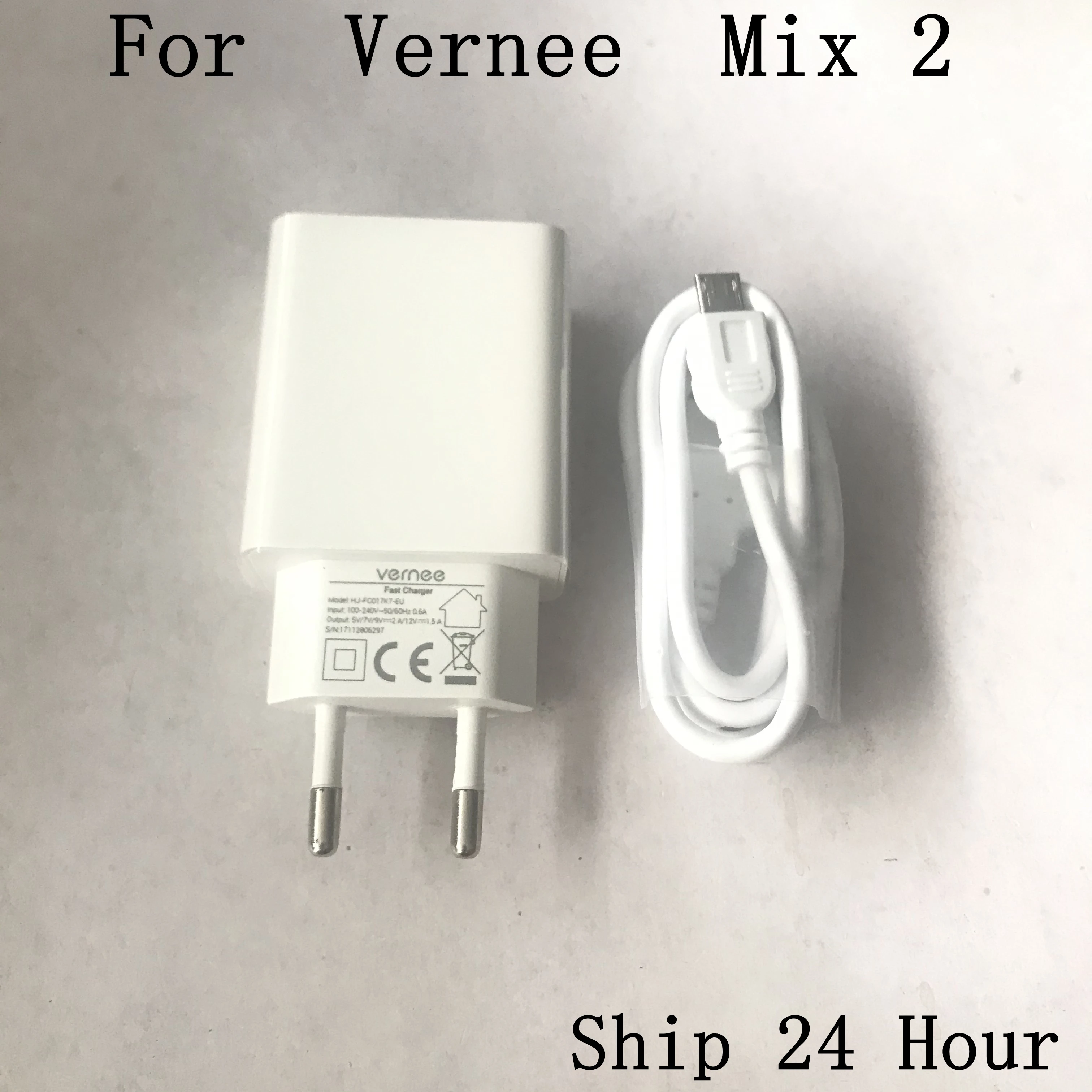 Vernee Mix 2 б/у зарядное устройство+ USB кабель USB линия для Vernee Mix 2 ремонт починка Замена части