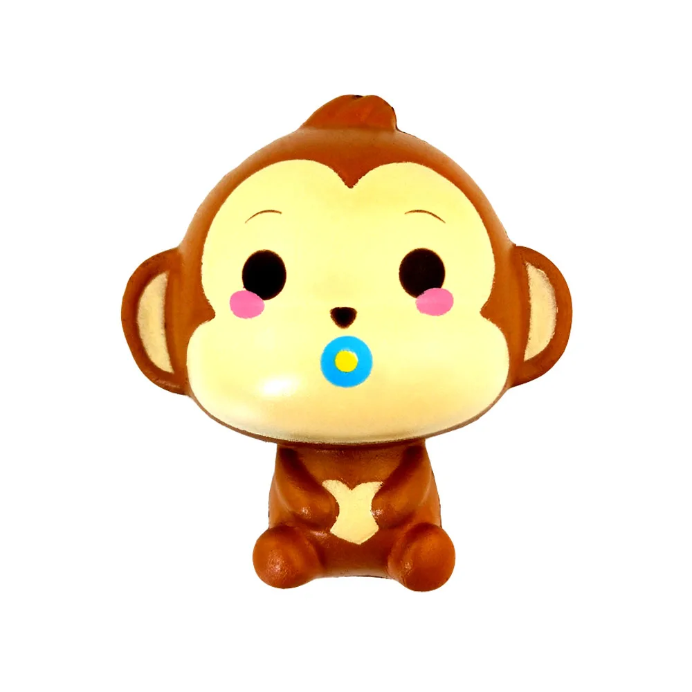 Punimaru Squishy Mini Monkey Animal Doll Slow Rebound Relieve Stress