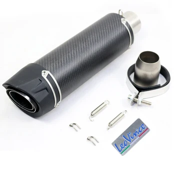 

Universal Modified Motorcycle Exhaust Pipe for LEOVINCE slip-on FZ1Duke690 Motorcycle Muffler ER6N ER6R R6 Ninja650 RC390 Z800