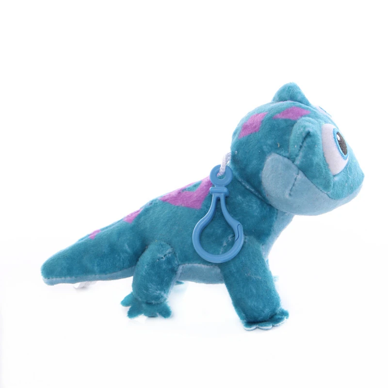 Disney Frozen 2 Peripheral Lizard Bruni Elsa Olaf Toys Chameleon Plush doll pendant doll doll toy key pendant children's gift