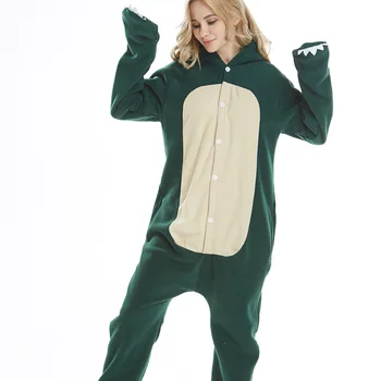 

2020 new fashion women's clothing Animal cartoon jumpsuit fleece autumn winter cartoon