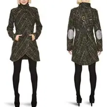 DESIGUAL испанский Desigu ladies'ветровка пальто