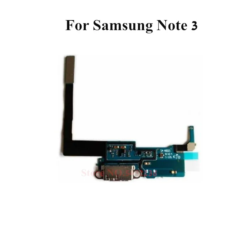 

Original USB Charging Dock Port Flex cable For Samsung Note3 N9005 N9006 Charger plug board With Microphone Replacement parts
