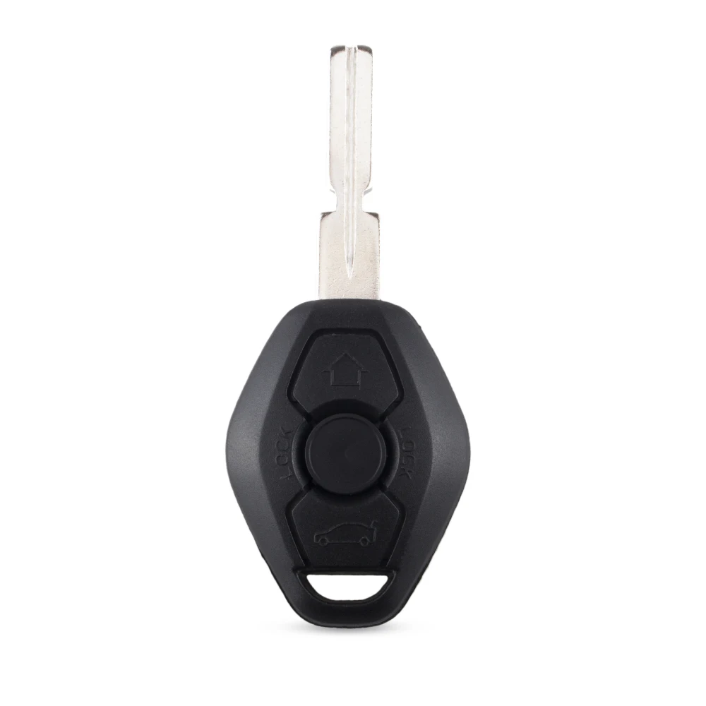 KEYYOU ключ чехол брелока Дистанционного Управления Замена Автомобильный ключ чехол для ключей для машины BMW 1 3 5 6 7 серия X3 X5 Z3 Z4
