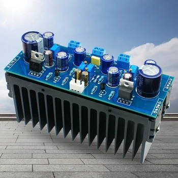 

1969 Class A Stable Power DIY PCB Audio Amplifier Board Kit Electronic Module Heatsinks Home High Fidelity Stereo 2.0 Channel