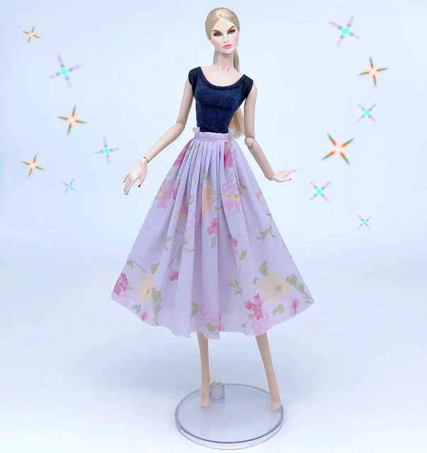 case for barbie doll clothes Princess dress trailing wedding bride marriage dress for barbie accessories toys house ornaments see chart14