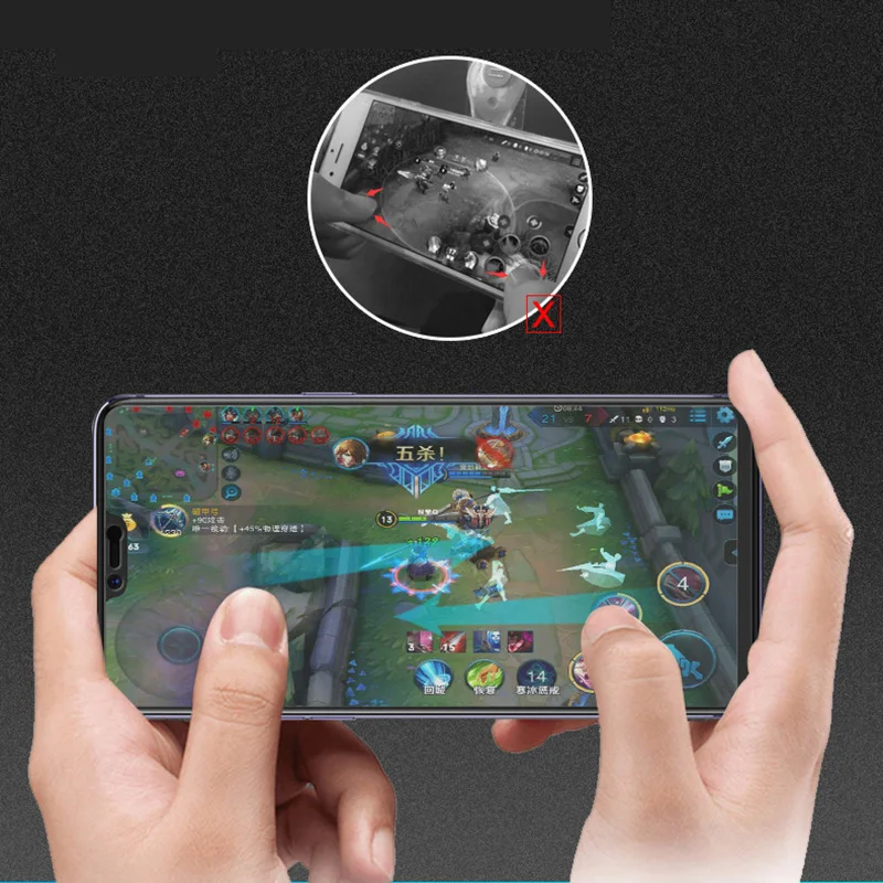 ДЛЯ VIVO Z3 Z3i Z3X матовое защитное закаленное стекло против следов от пальцев матовая