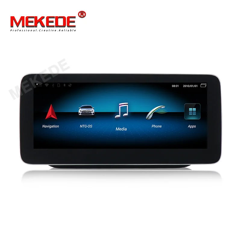 4G + 64G Android 10 Автомобильный GPS навигатор 4GLTE DVD видео стерео плеер для Mercede Benz B class W246