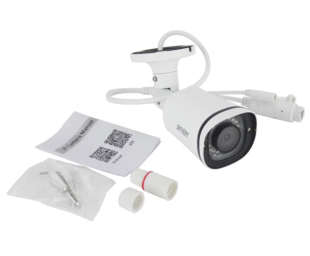 SMTKEY H.265 DC 12 В/48 в POE 2,8 мм ip-камера 2MP/4MP/5MP/8MP аудио IPC Onivf Xmeye приложение для NVR или POE системы безопасности