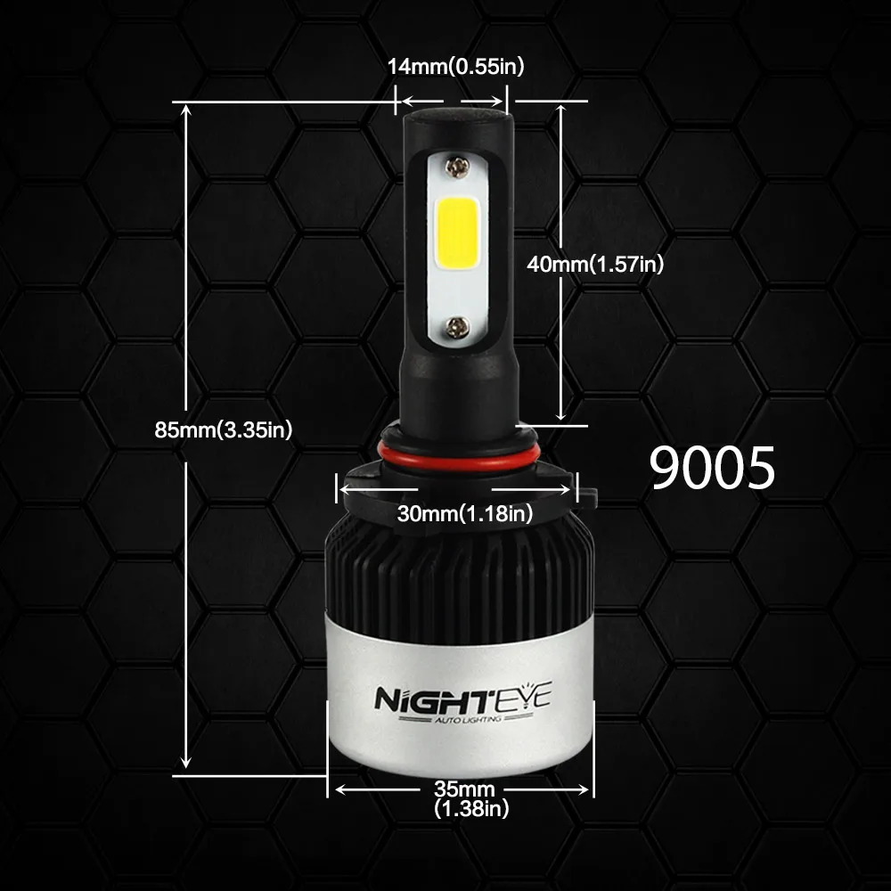 Car Headlight H7 H4 LED bulbs Mini H1 H8 H11 led car light for auto motorcycle 12v 6500k super bright led headlight bulbs set