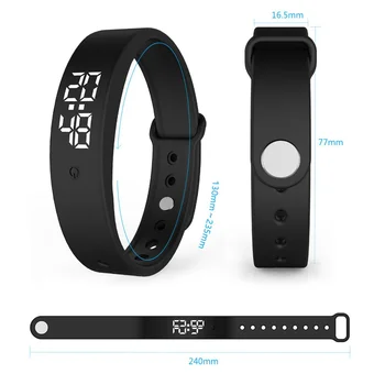 

New V9 Smart Bracelet With Body Temperature Monitoring Precise Display Smart Band Vibration reminder Smart Clock Smart Wristband