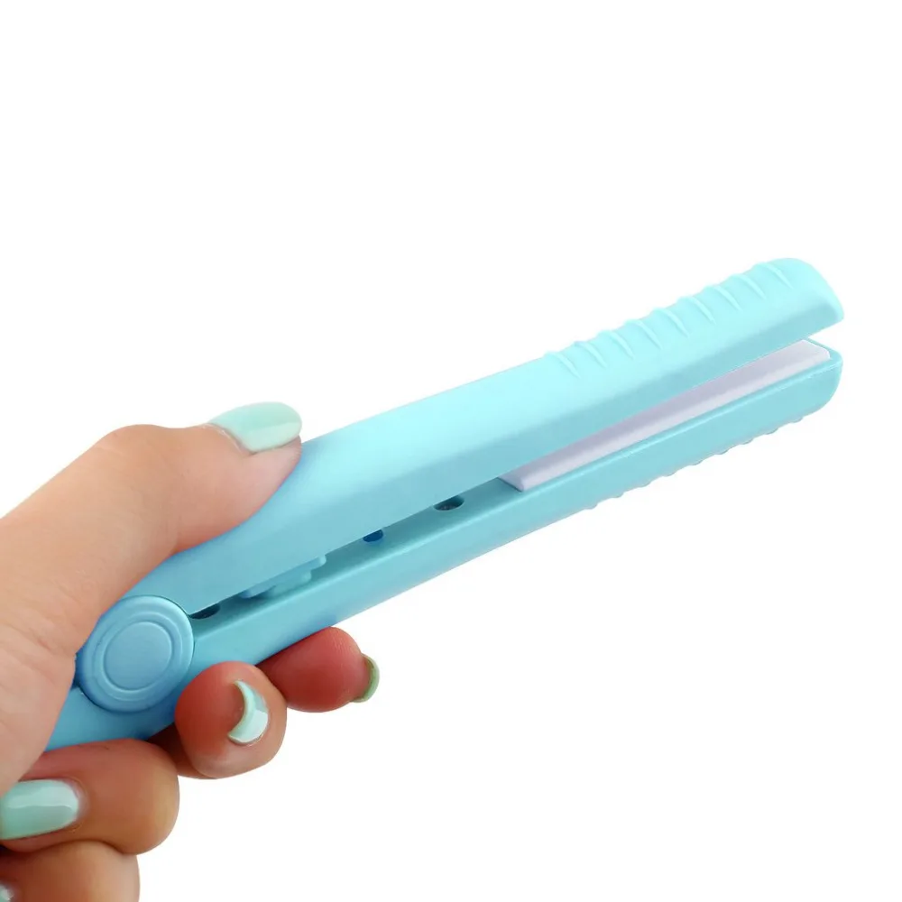 

Mini Hair Straightener Flat Iron Professional Ceramic Tourmaline Plate Portable Hair Straightener