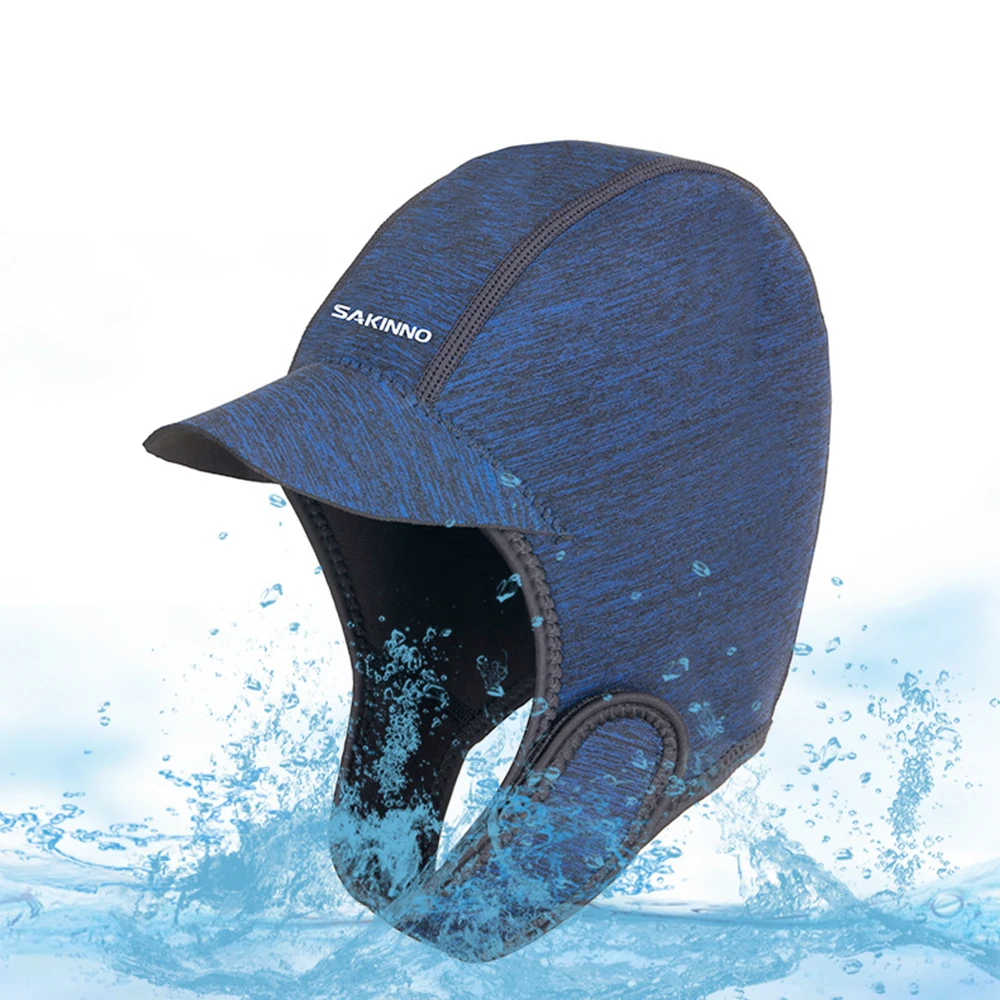 Hooded Snorkeling Diving Cap for underwater activities3