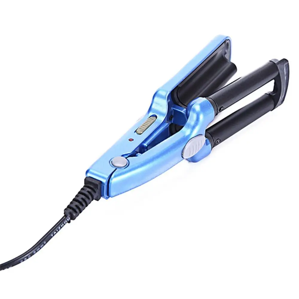 

Quickly Heats Up In A Short Time Mini-shaped Clips Small Three-tube Curling Iron Hairdressing Supplies Mini Curls