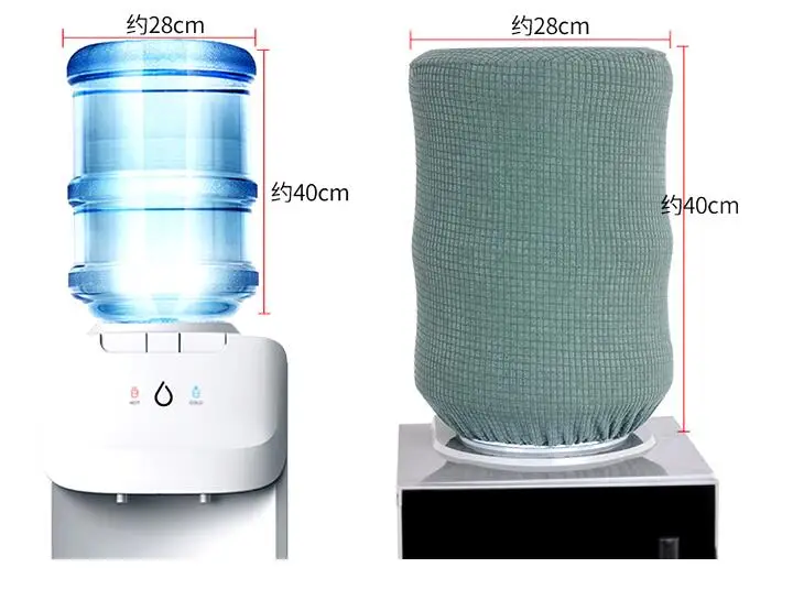 Drinking fountain cover dust cover simple modern household living room lace pure bucket drinking fountain