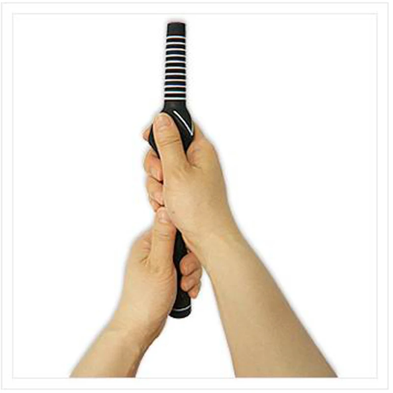 

Rubber Golf Training Grip Golf Swing Trainer Grip Golfer Correct Hand Position Training Tool Outdoor Golf Coaching Practice Aids