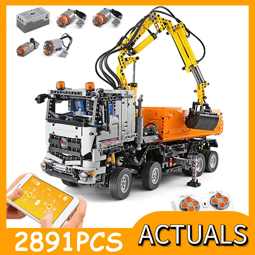 Новый технический автомобиля приложение моторизованный Arocs 3245 Пневматический