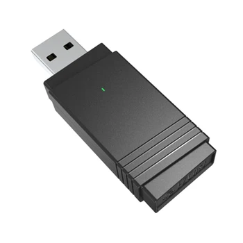 

1200Mbps WIFI Home Office Network Card ABS Desktop Dual Band Portable Fast Transmission Universal USB Wireless Adapter Black