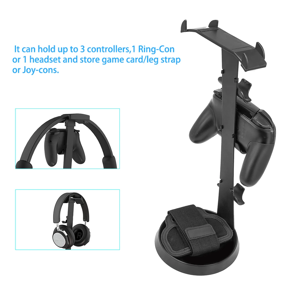 Portable Joycon Storage Bracket Holder Gamepad Controller Headphone Game Entertainment Ornaments for Switch Xbox One