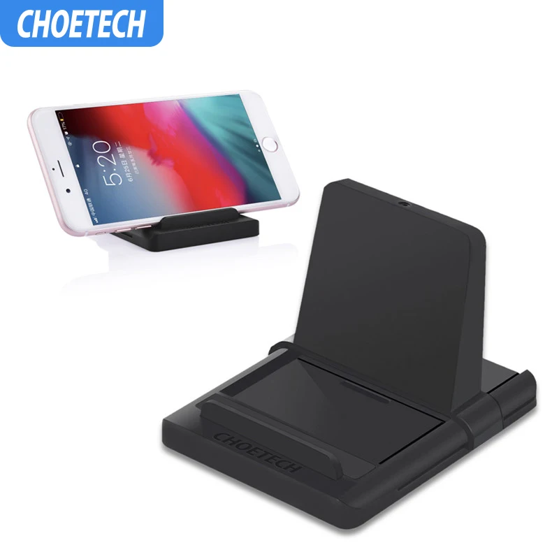 CHOETECH мини держатель для мобильного телефона пластиковый анти Скип универсальный