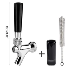 Пивной Кран С Пылезащитным покрытием Набор Щеток Для Чистки крана дозатор проект полированная нержавеющая сталь напиток холодильник бочонок