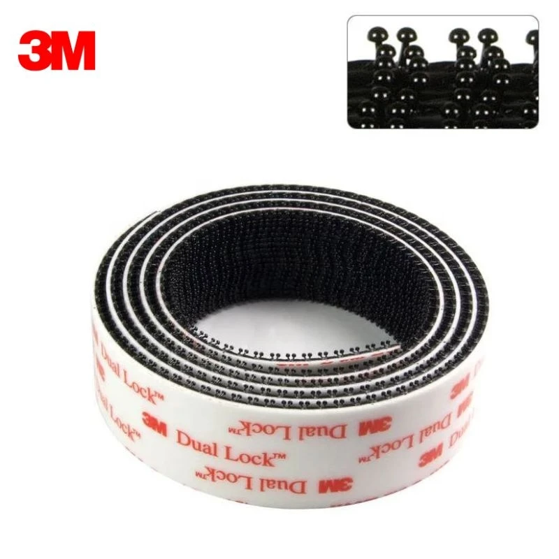 3M SJ3550 Dual Lock Fastener Self Adhesive Tape Type 250, 25.4mmx1M/2roll ,Free Shipping Dropshipping