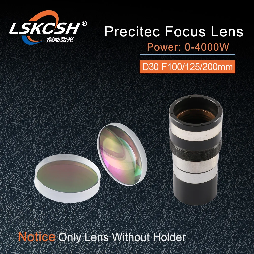 Высокое качество фокусирующая линза lskccsh для Precitec cut head OL HP SSL COL F125 D30 F125/F200 0 4000 вт