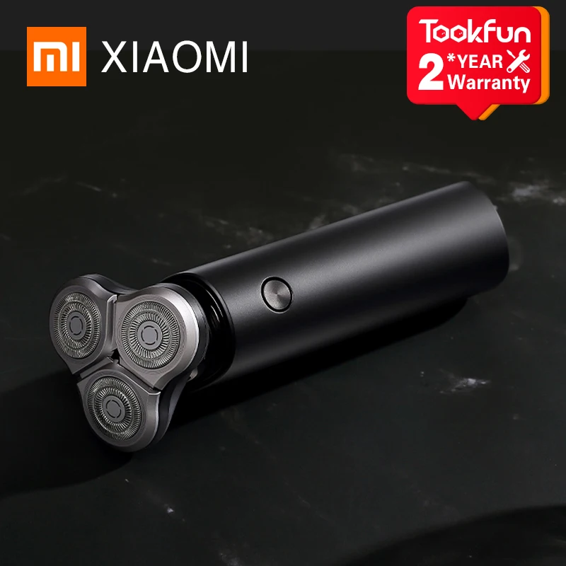 ! Новая электробритва XIAOMI MIJIA S500 Для мужчин умная портативная бритва с 3 головками