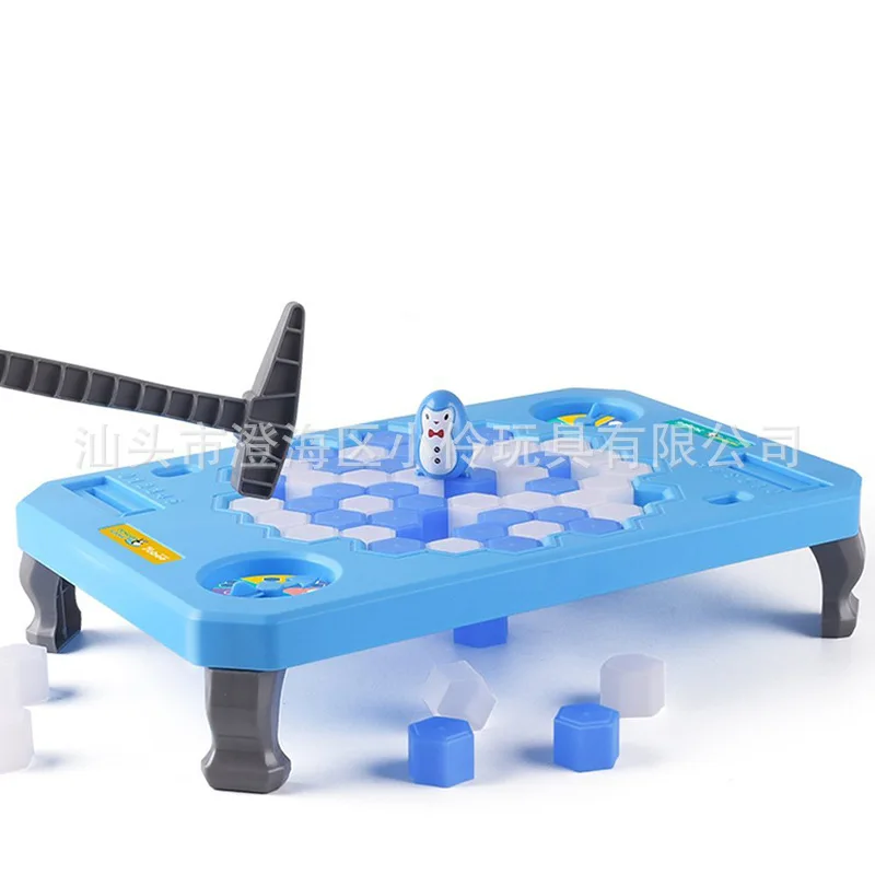 

Save Penguin Beat Penguin Tabletop Game Parent And Child Interactive Toy Penguin qiao bing Ice-Breaking Taiwan Split Wall Toy
