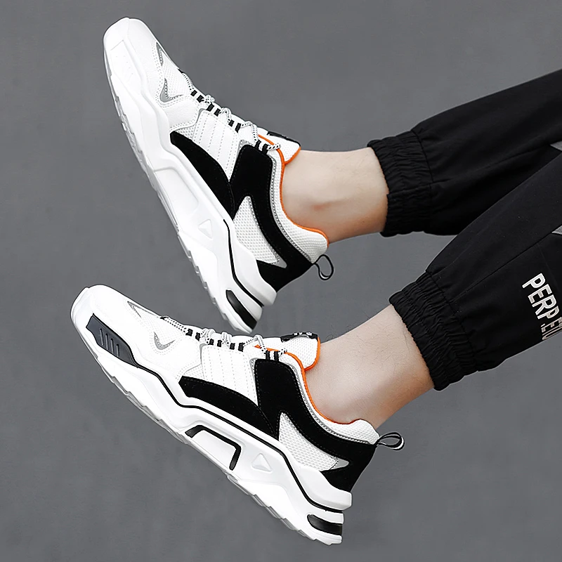 Thick bottom men's shoes Trendy men's shoes Trainer Shoes loafers running Comfortable Shoes for men shoes for menTrend Trend