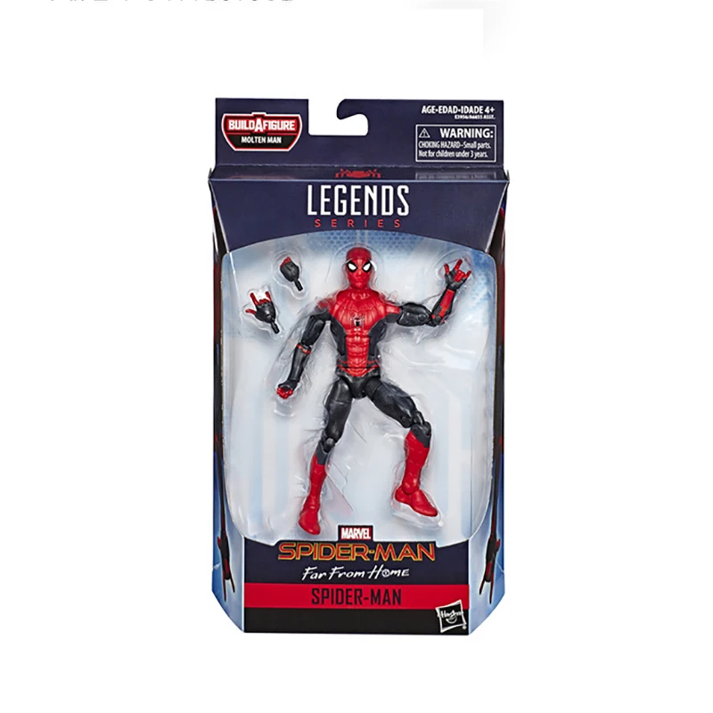 Hasbro Marvel Anime Figurine Spider-Man Movie Eternal Legend 6 Inch Action Figure Doll Series Toys | Игрушки и хобби