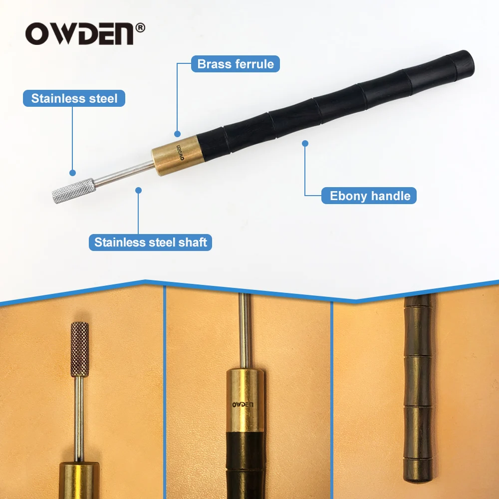 Leather Edge Roller Dye Pen Colorful Edge Roller Applicator Essential Leather Printing Tool for Craft