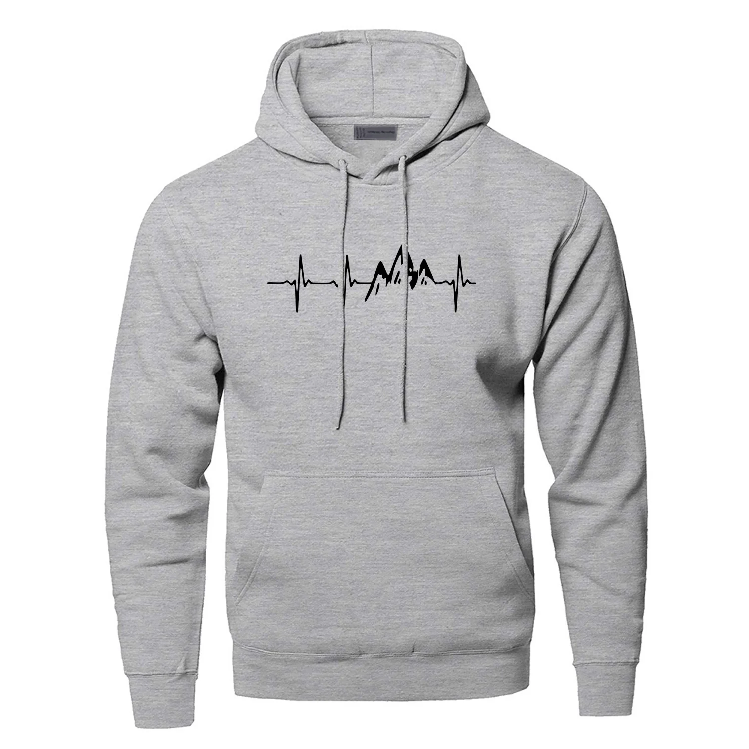 Mountain Heartbeat Hoodies Sweatshirt Men Sound Ray Diagram Hooded Sweatshirt Hoodie Winter Autumn Print Black Gray Sportswear Mountain Heartbeat Hoodies Sweatshirt Men Sound Ray Diagram Hooded Sweatshirt Hoodie Winter Autumn Print Black Gray Sportswear