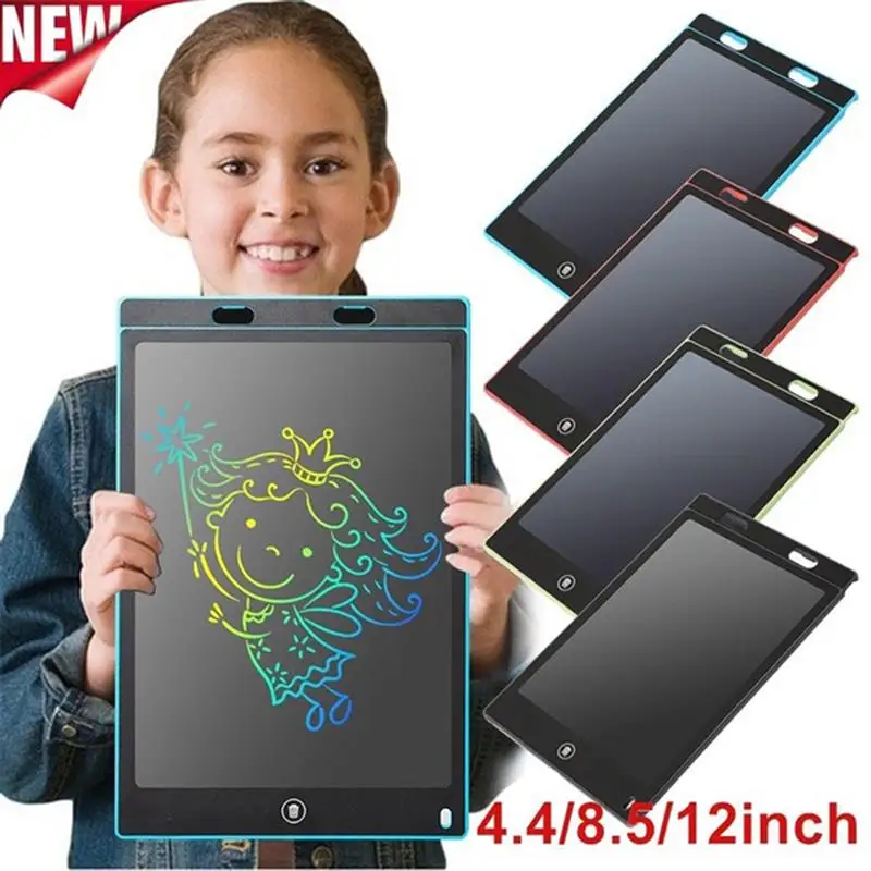 

Big Light Luminous Drawing Board Kids Toy Tablet Draw In Dark Magic With Fluorescent Pen Children Educational Toy 4.4''8.5''12''