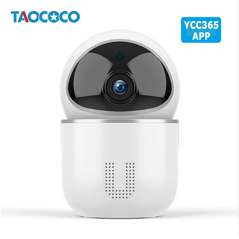 Skup 1080P chmura aparat ip hd wyczyść mikrofon kamera monitorująca kamera wifi Auto Tracking kamera ochrony z portem sieciowym YCC365 APP