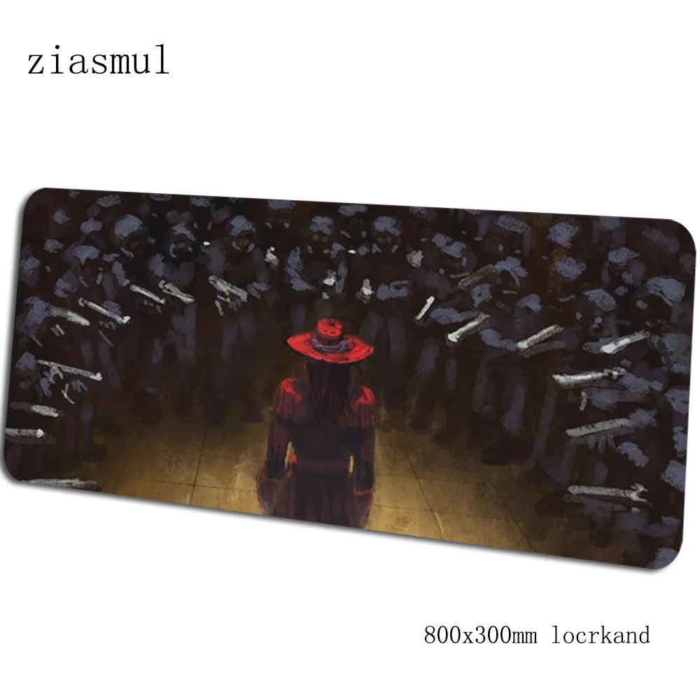 Hellsing коврик для мыши 80x30 см Коврик для компьютерной мыши locrkand игровые аксессуары милый esports коврик для мыши Клавиатура Игры pc gamer - Цвет: pattern 9