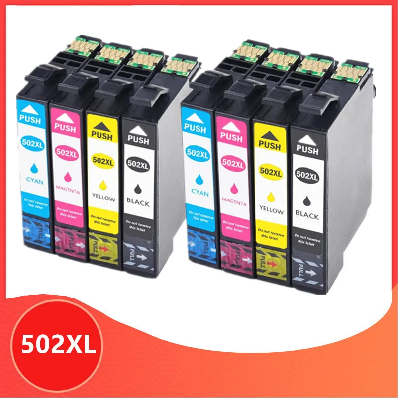 8PK T502 XL чернила для Epson T502XL 502XL Expression Home XP-5105 XP-5100 рабочей силы WF-2860DWF WF-2865DWF XP5105 WF-2860 |